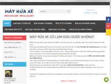 Tablet Screenshot of mayruaxe.com.vn